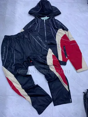 Vie Riche Brand Color Block Hooded Tracksuit Sets From Streetwear