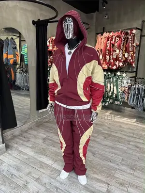 Vie Riche Brand Color Block Hooded Tracksuit Sets From Streetwear