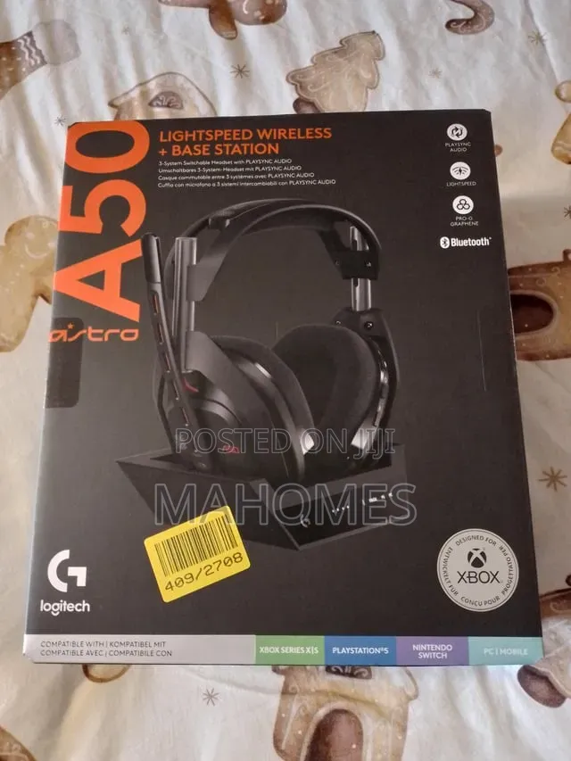 Logitech G ASTRO A50 Gen 5 Lightspeed Wireless Gaming