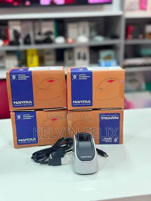 Mantra Mfs500 Fingerprint Scanner for NHIF and Financial Institutions.
