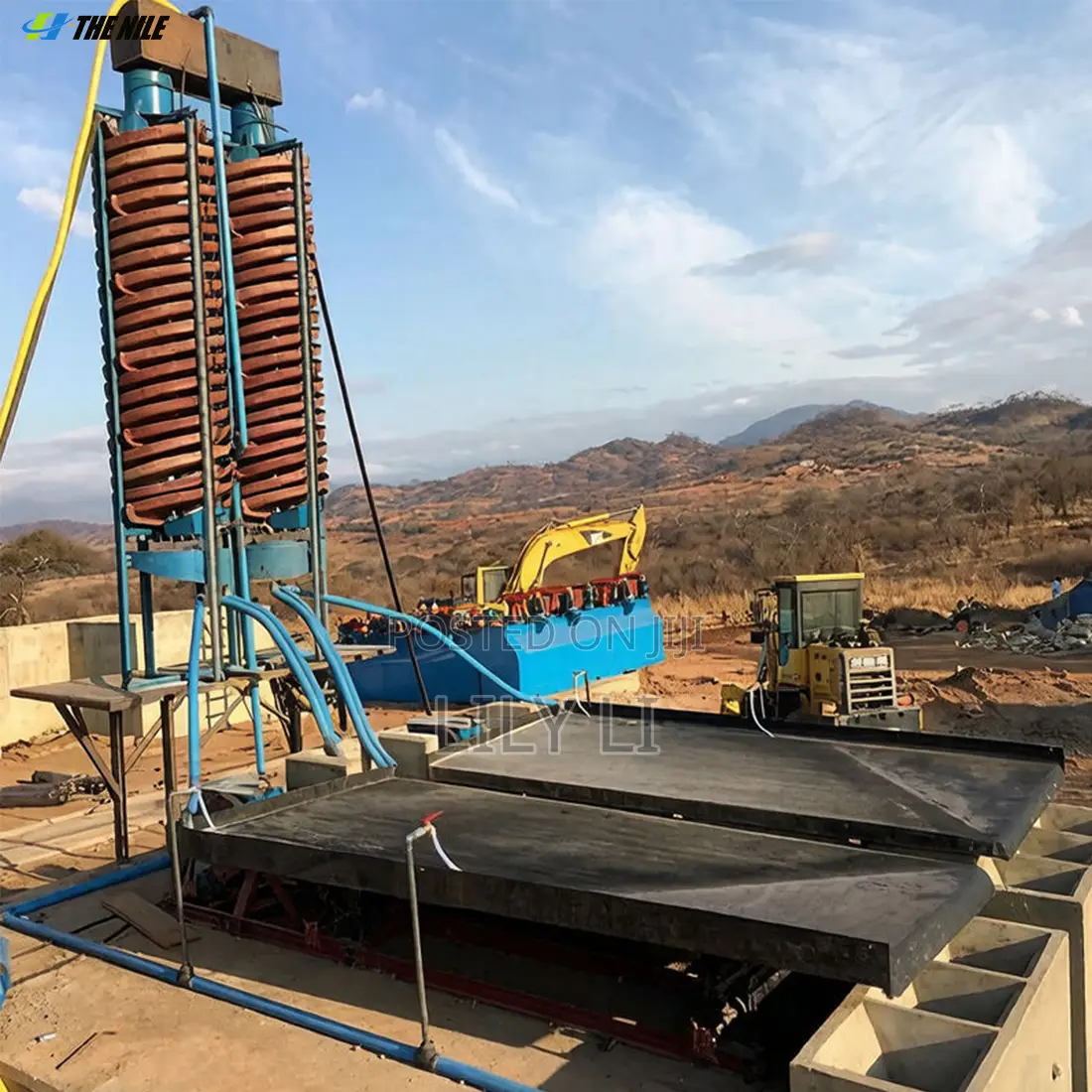 6-S Shaking Table Gravity Mineral Separator Gold Tin Tungsten Ore