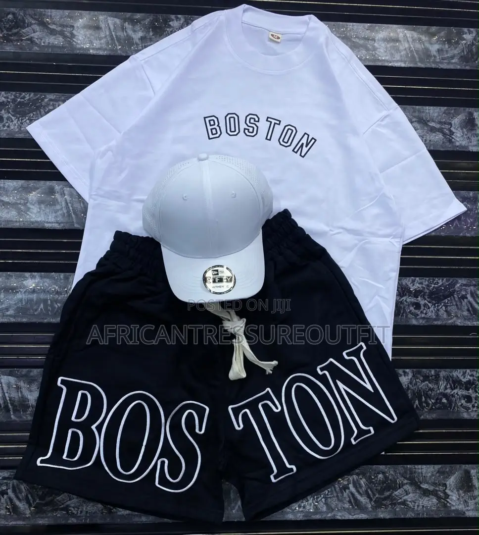 Boston Sets Tshirt Plus Shorts and Caps Collection Available