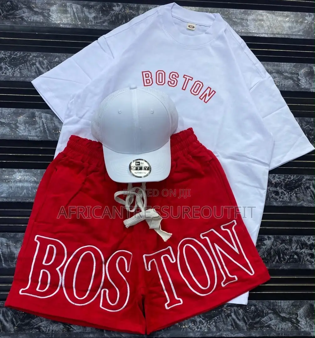 Boston Sets Tshirt Plus Shorts and Caps Collection Available