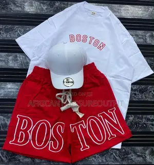 Boston Sets Tshirt Plus Shorts and Caps Collection Available