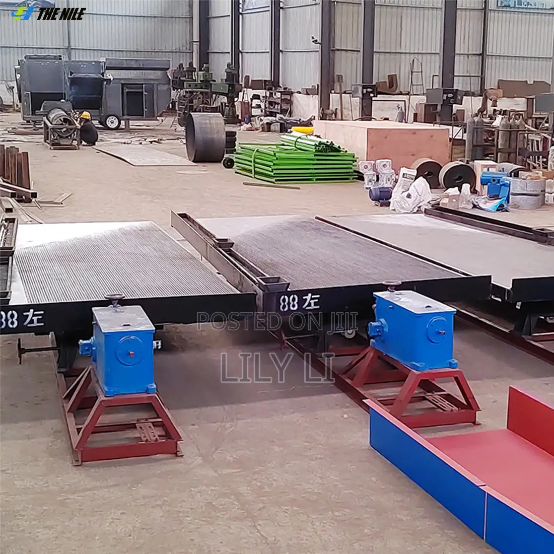 Gold Shaking Table Fine Gold Recovery Mining Equipment 6-S Model