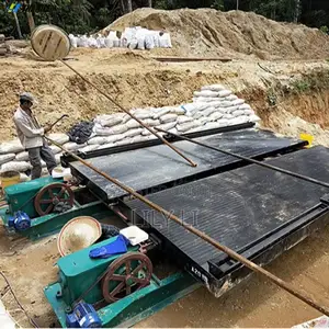 High Recovery Shaking Table 95 Percent Gravity Concentrator Mining