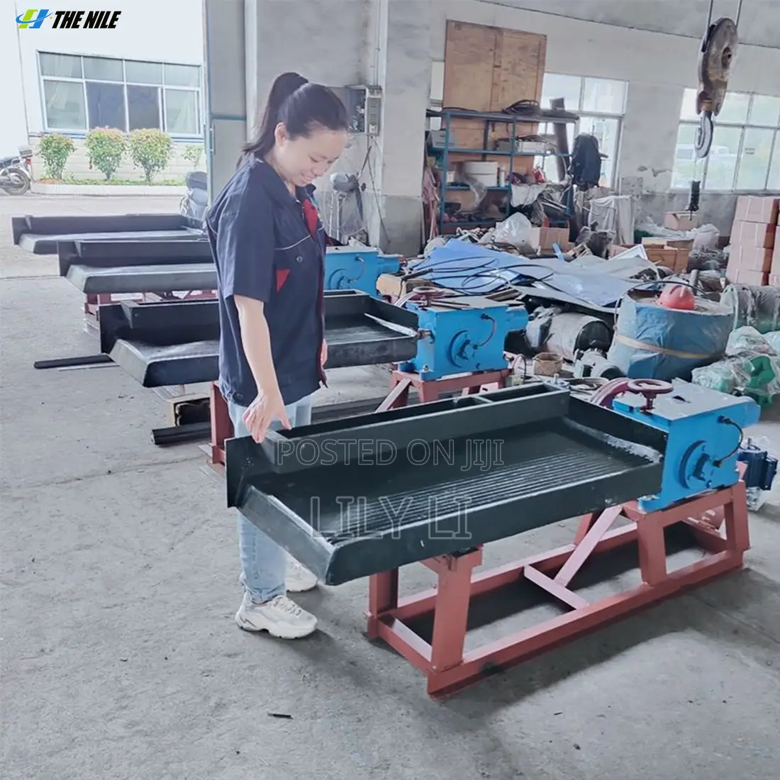 Shaking Table Machine 6-S Deck Gold Tin Tungsten Ore Dressing