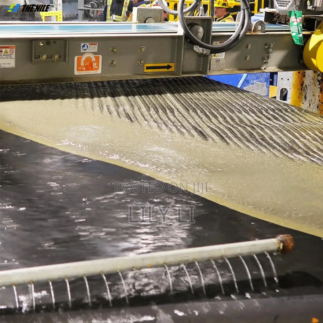 Durable Shaking Table Channel Steel Frame 6-S Gravity Separator