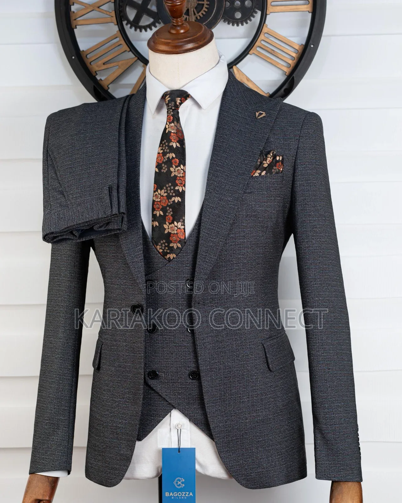 Bagozza Milano Gray Suit