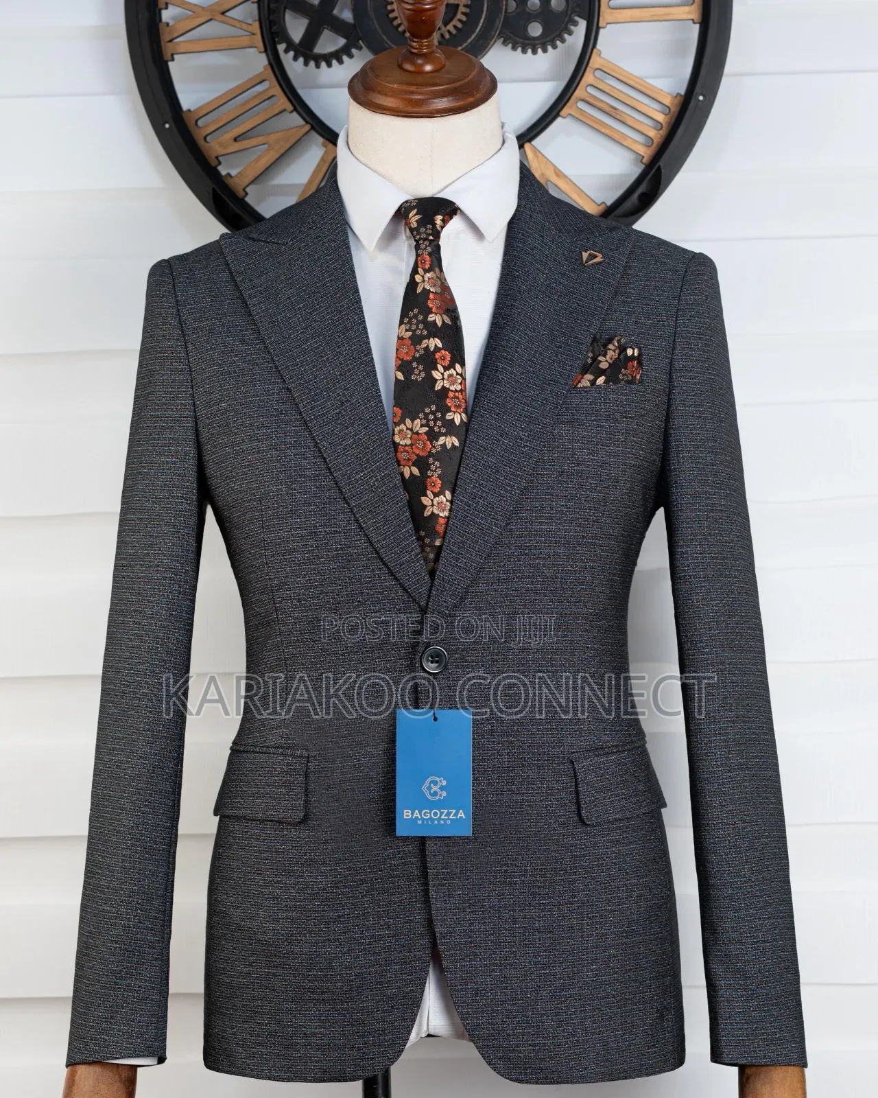 Bagozza Milano Gray Suit