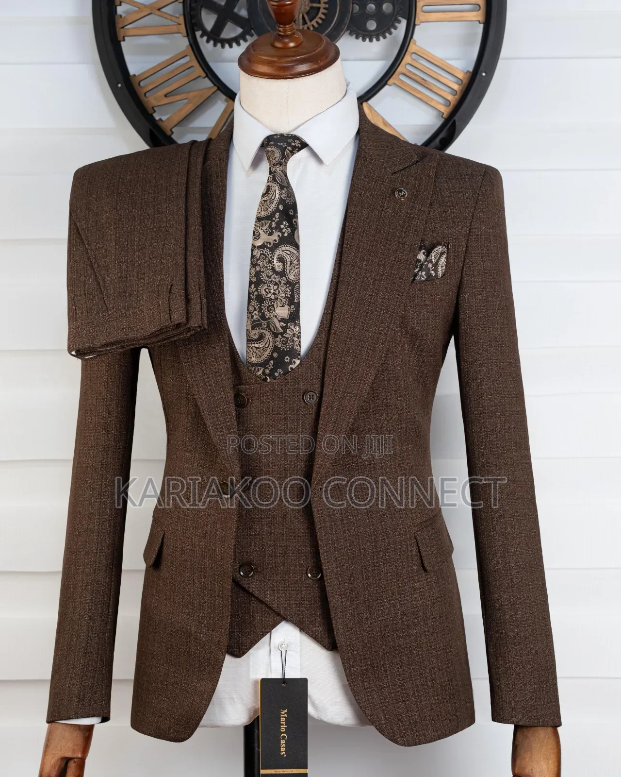 Bagozza Milano Brown Suit