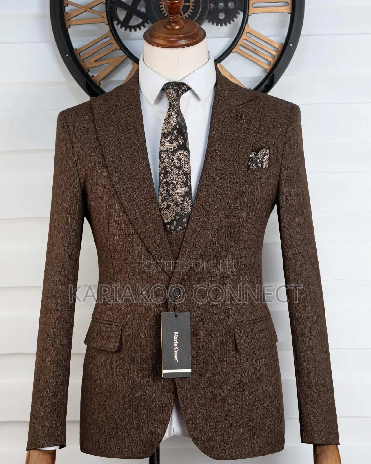 Bagozza Milano Brown Suit