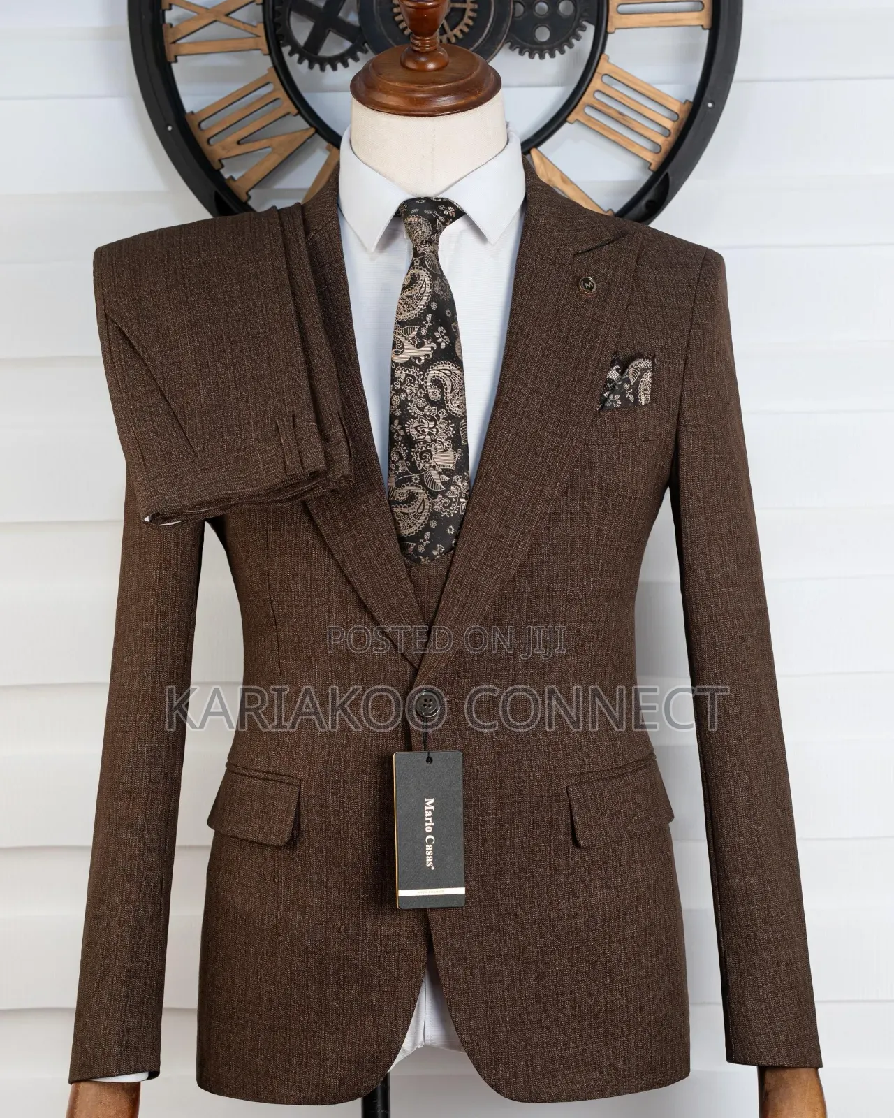 Bagozza Milano Brown Suit