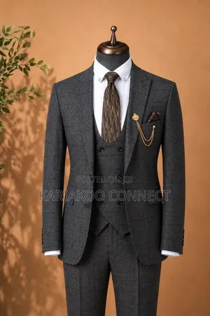 Pure Meaning of Gray Suit
