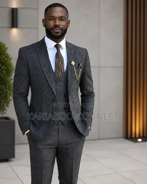 Pure Meaning of Gray Suit