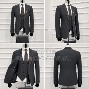 Pure Meaning of Gray Suit