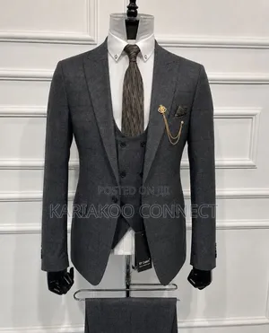 Pure Meaning of Gray Suit