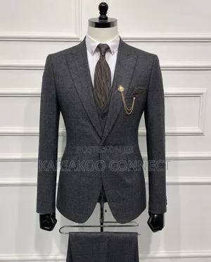 Pure Meaning of Gray Suit