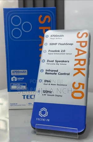 New Tecno Spark 50 128 GB