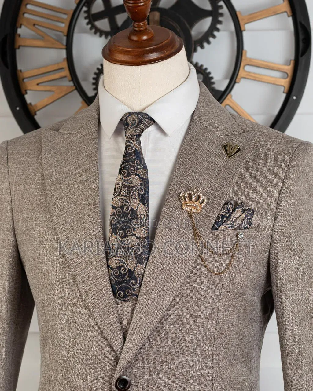 Beige Lable Suit