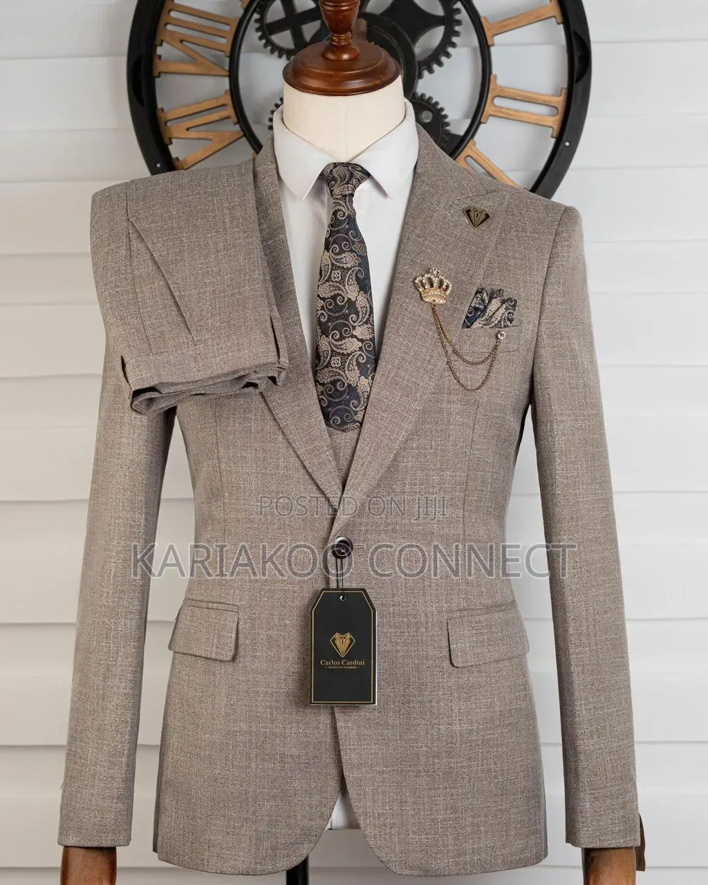 Beige Lable Suit