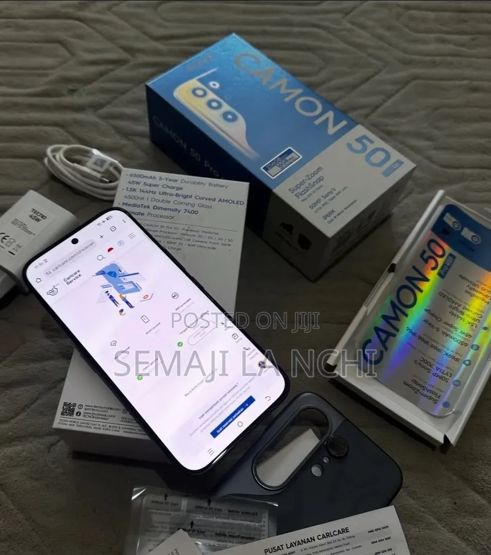 New Tecno Camon 50 Pro 256 GB