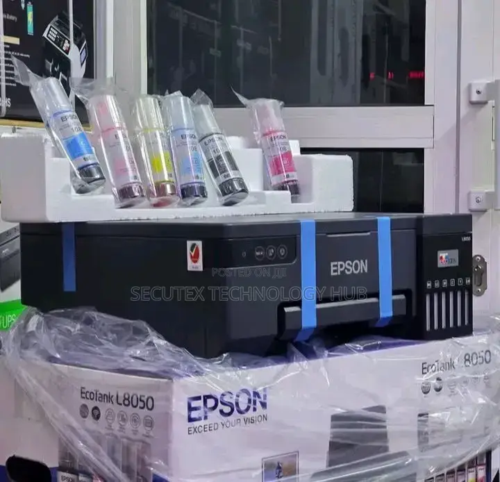 Epson EcoTank L8050 WiFi Photo Printer – 6 Colour