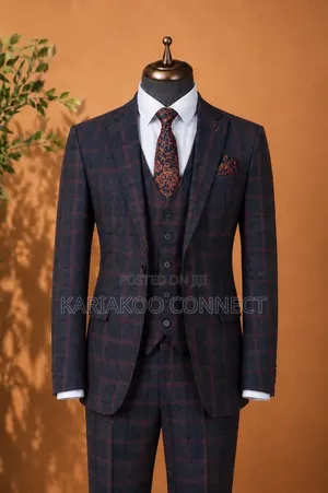 Mercelino Blue Draft Suit
