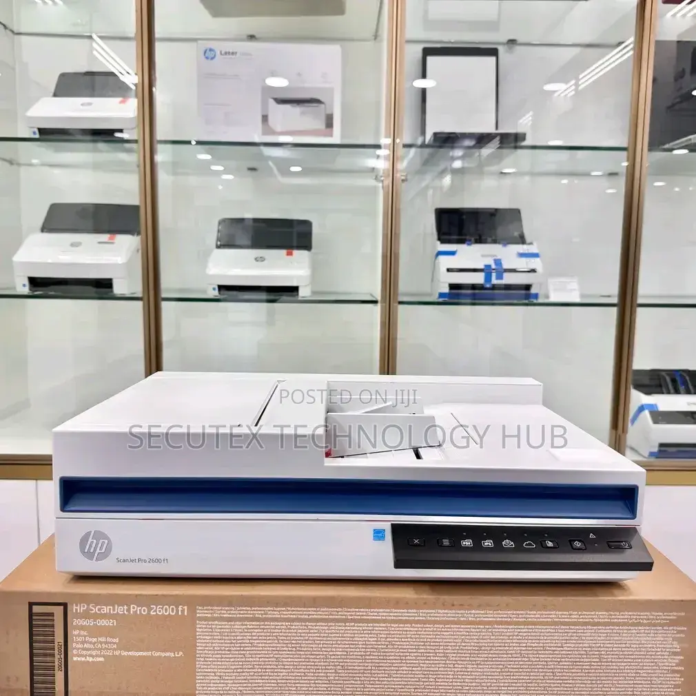 HP ScanJet Pro 2600 F1 Scanner – Duplex ADF | 25 PPM