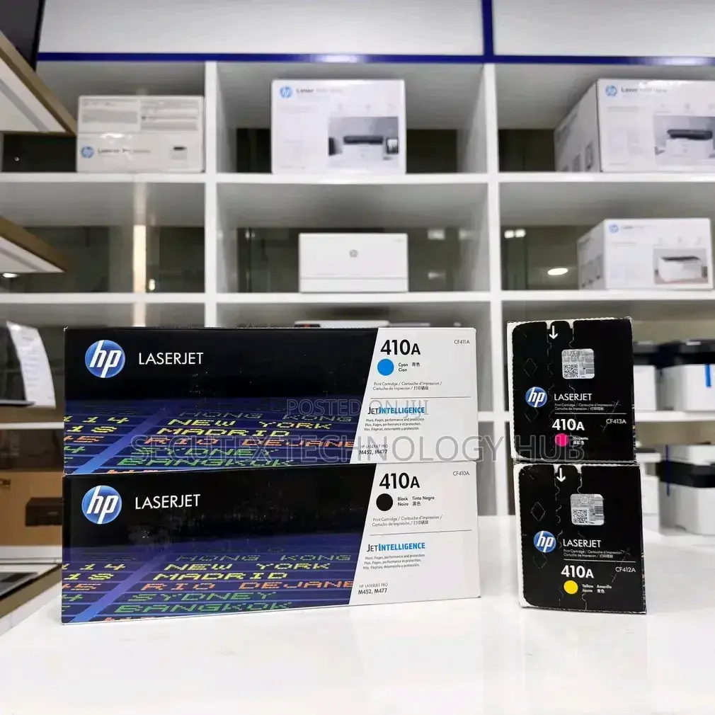 HP 410A Original Toner – Full Set | CF410A CF411A CF412A CF413A