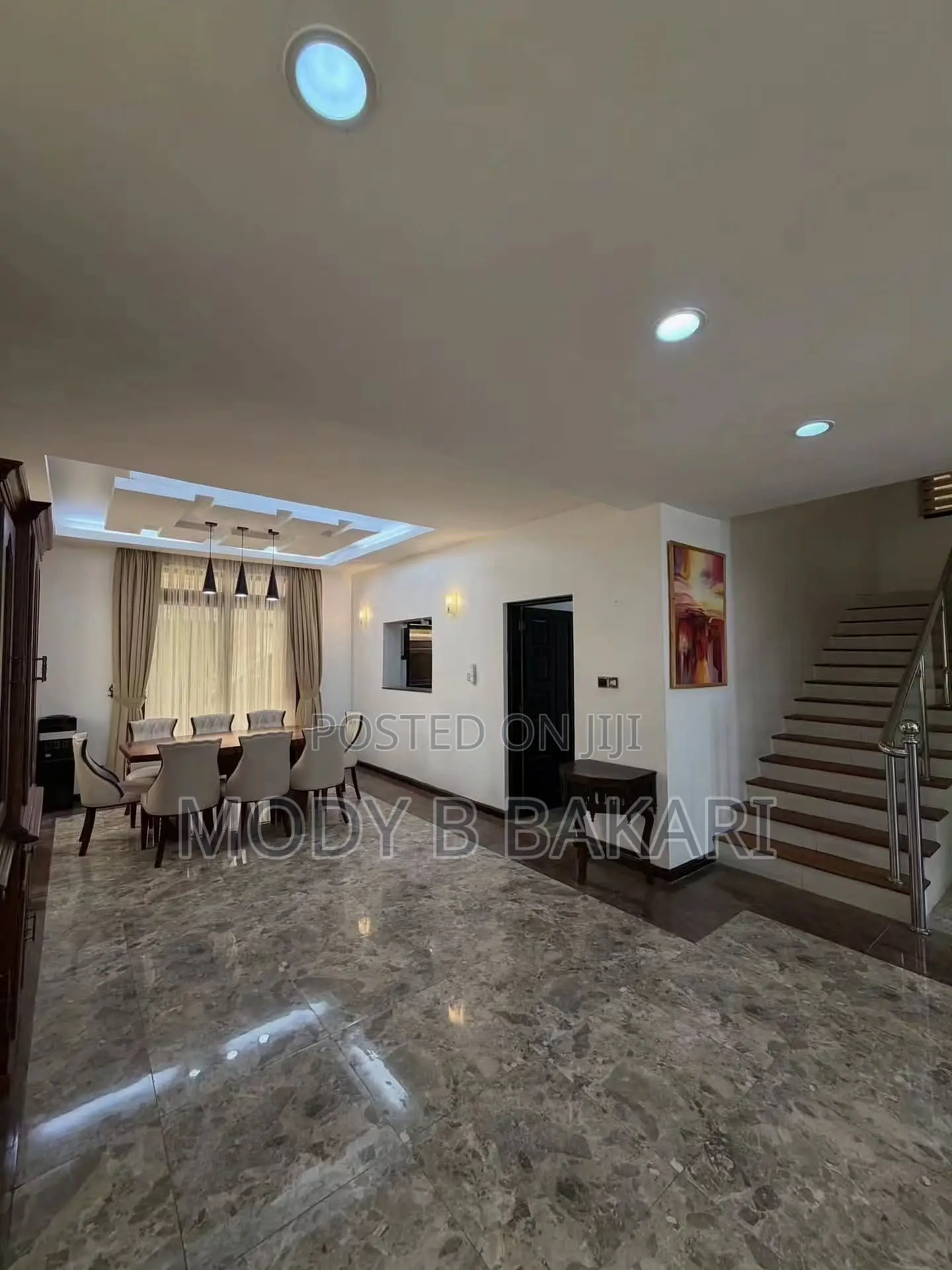 Furnished 3bdrm Villa in Masaki for rent