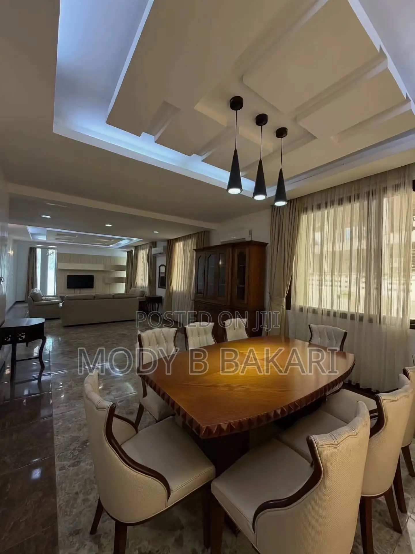 Furnished 3bdrm Villa in Masaki for rent