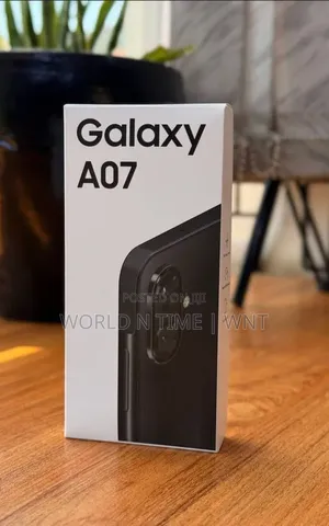 New Samsung Galaxy A07 4G 64 GB Black