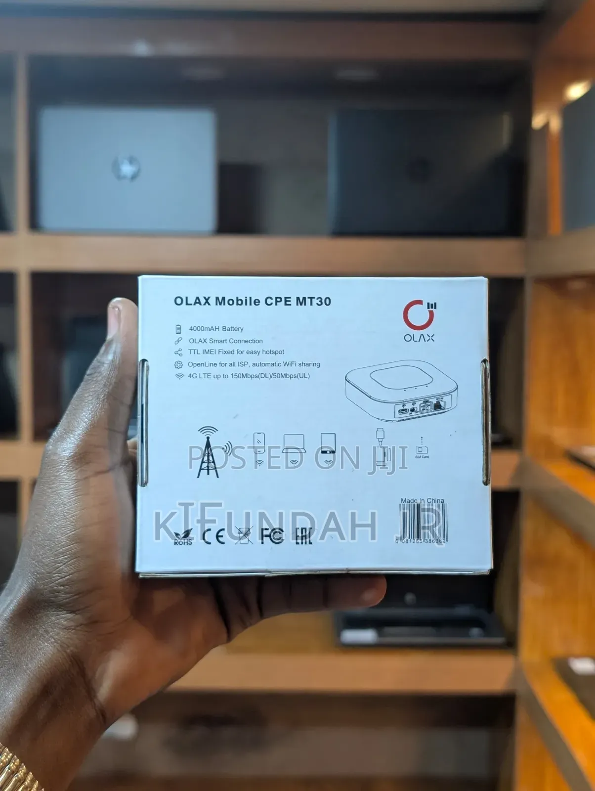 Olax Mt30 – 4g Lte Mobile Cpe Router