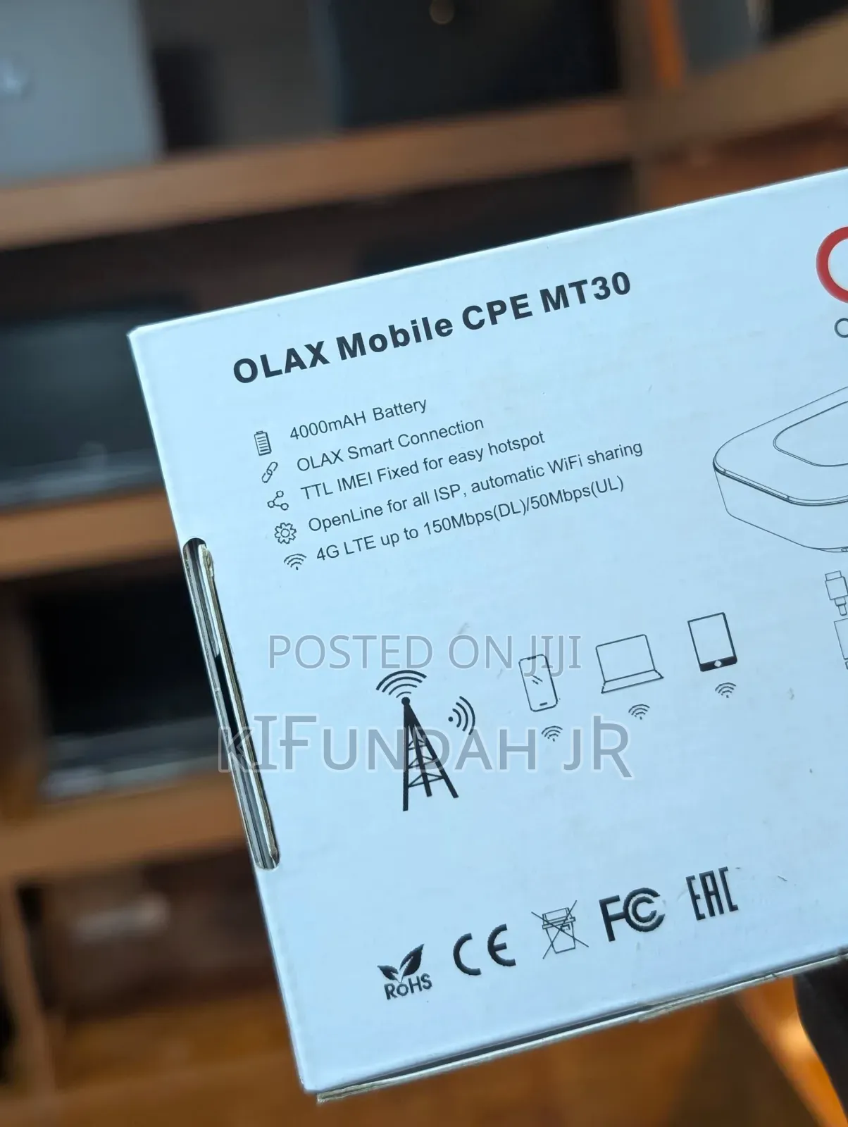 Olax Mt30 – 4g Lte Mobile Cpe Router