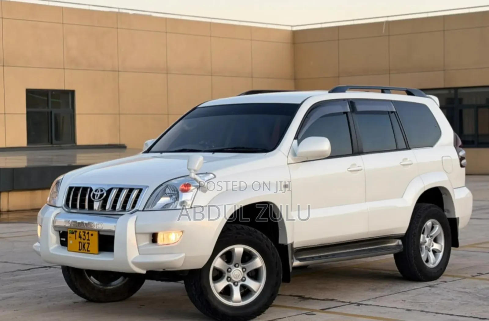 Toyota Land Cruiser Prado 2007 White