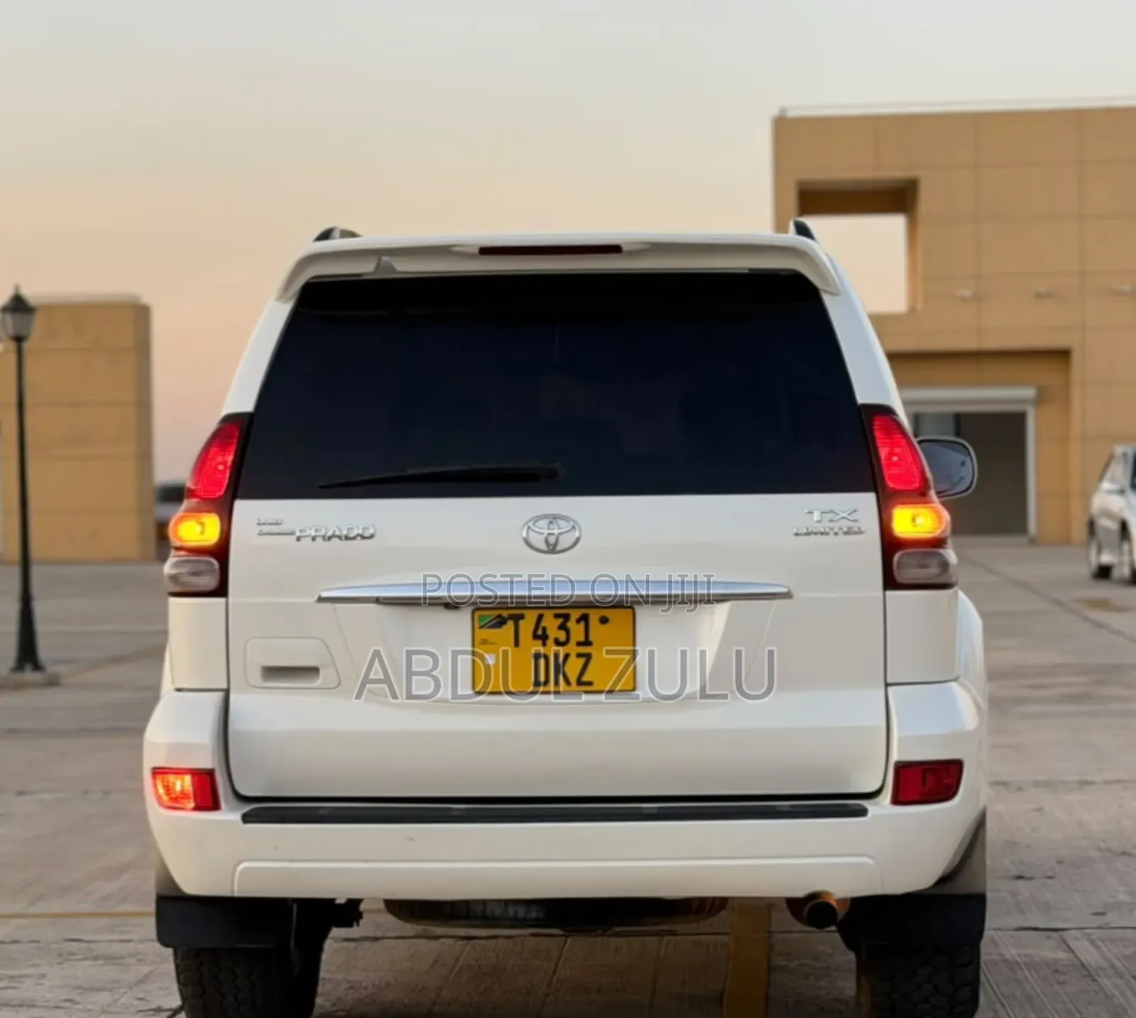 Toyota Land Cruiser Prado 2007 White