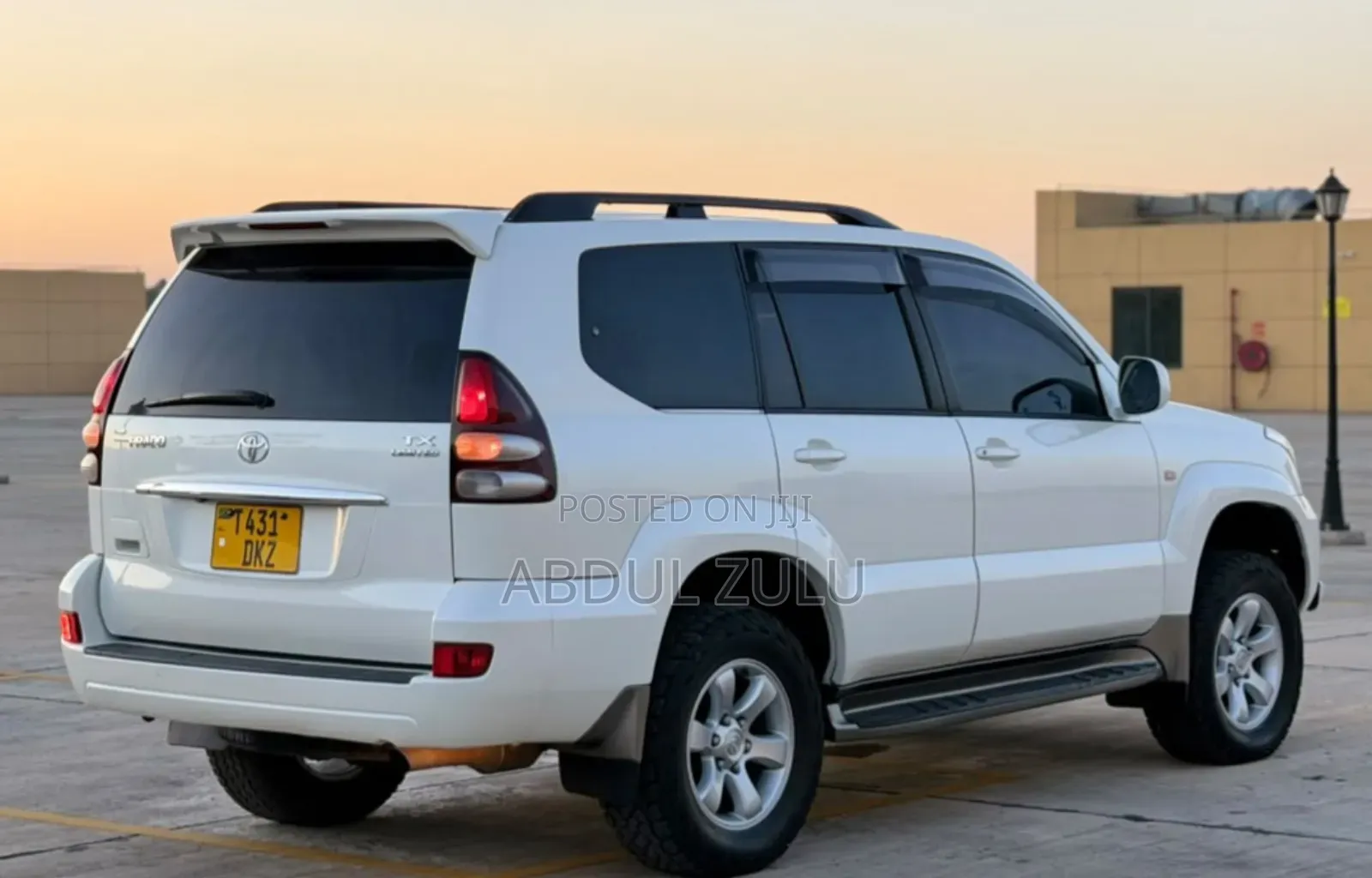 Toyota Land Cruiser Prado 2007 White
