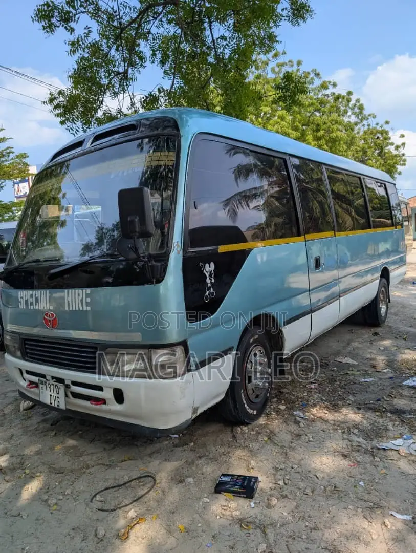 Toyota Coaster 2004 Blue