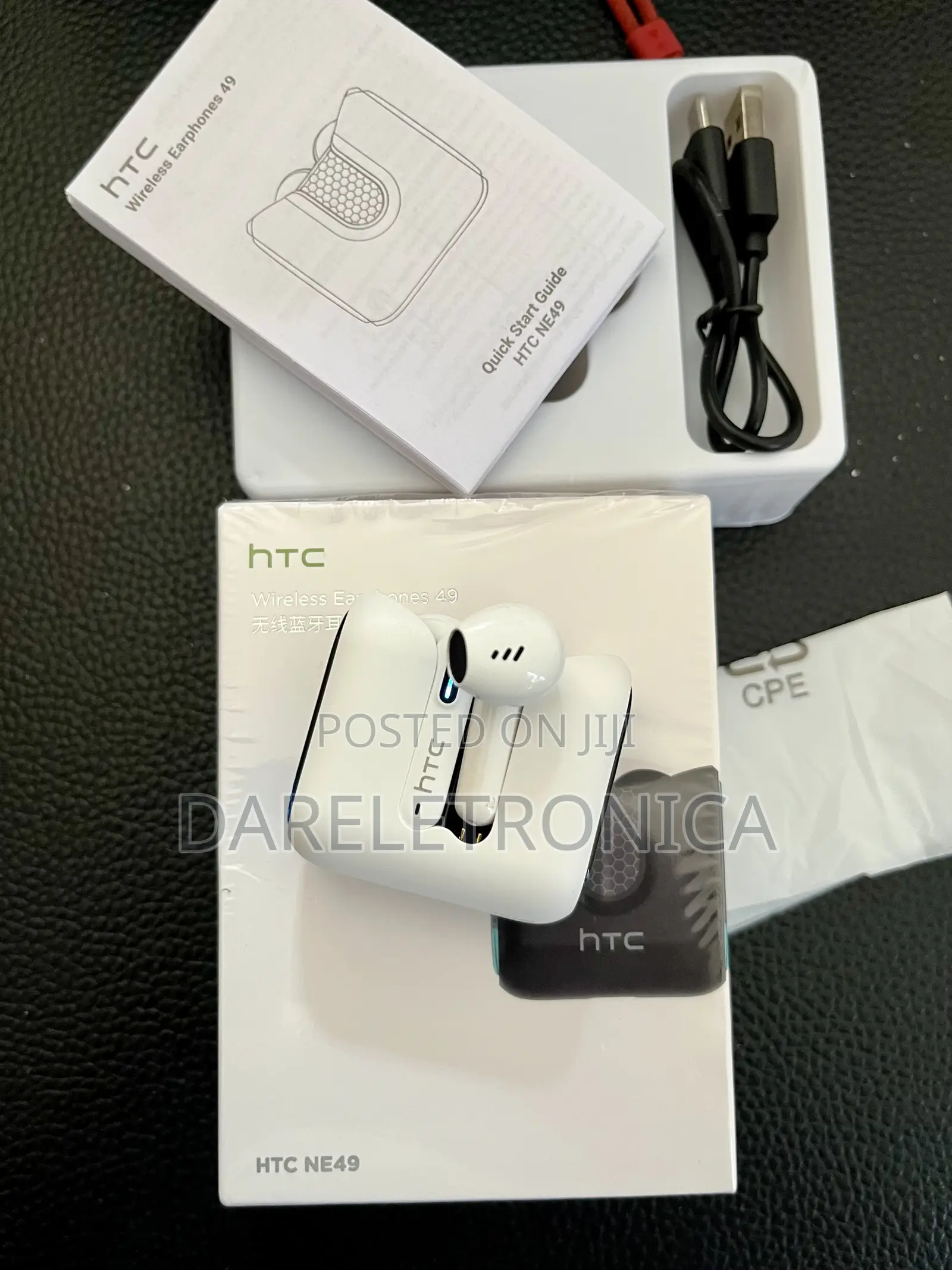 HTC NE49 Bluetooth Earphones V6.0 TWS Sports Wireless Headphones
