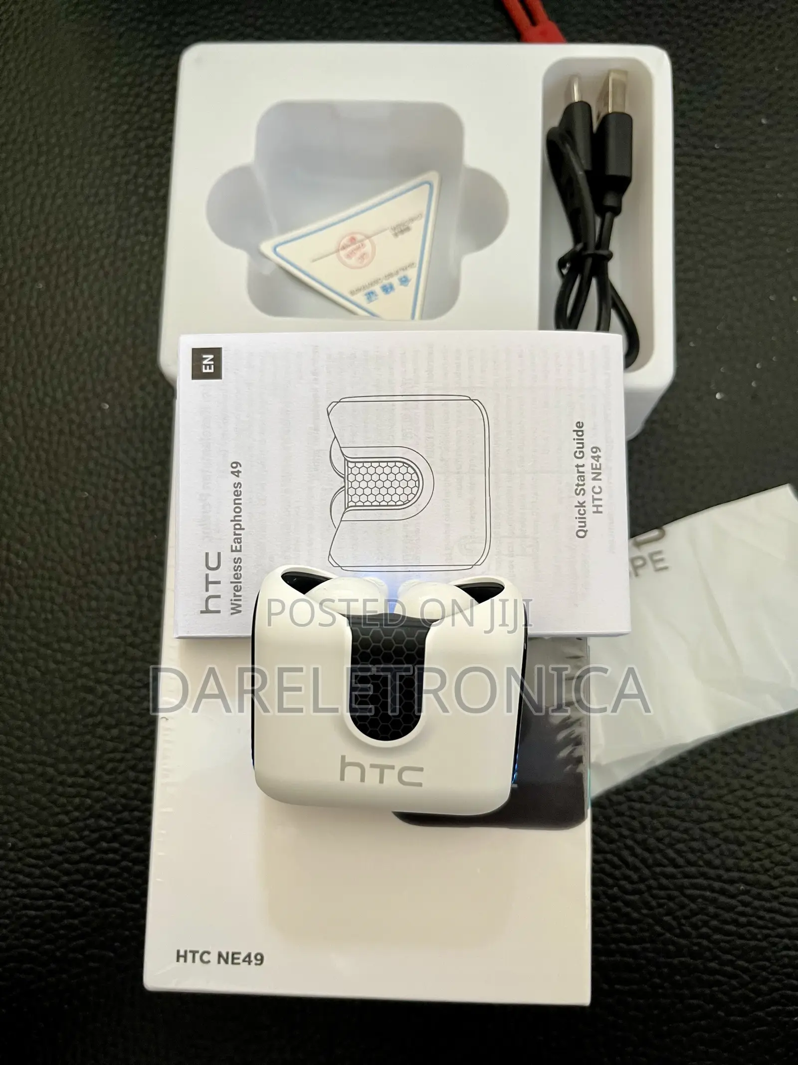 HTC NE49 Bluetooth Earphones V6.0 TWS Sports Wireless Headphones