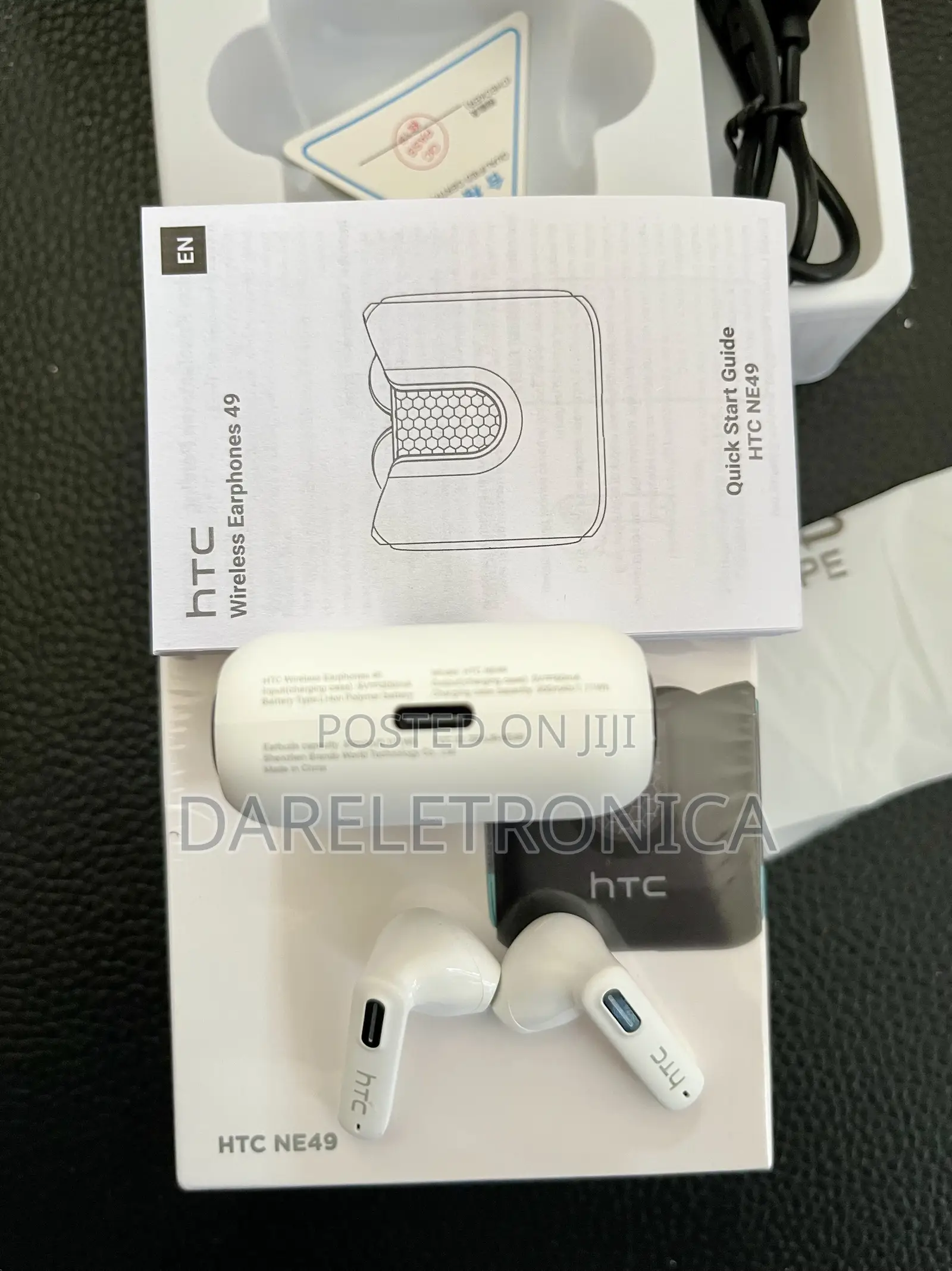 HTC NE49 Bluetooth Earphones V6.0 TWS Sports Wireless Headphones