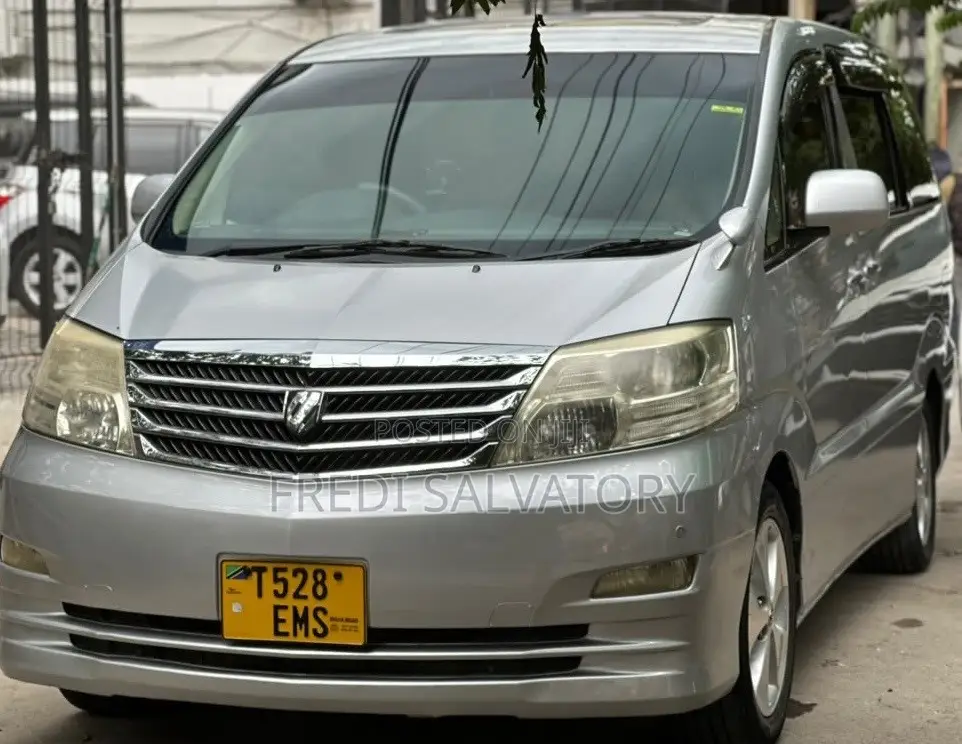 Toyota Alphard 2007 Silver