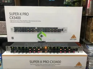 Behringer Crossover Super X Pro CX3400 With 2, 3 and Mono 4 Way