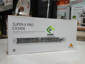 Behringer Crossover Super X Pro CX3400 With 2, 3 and Mono 4 Way