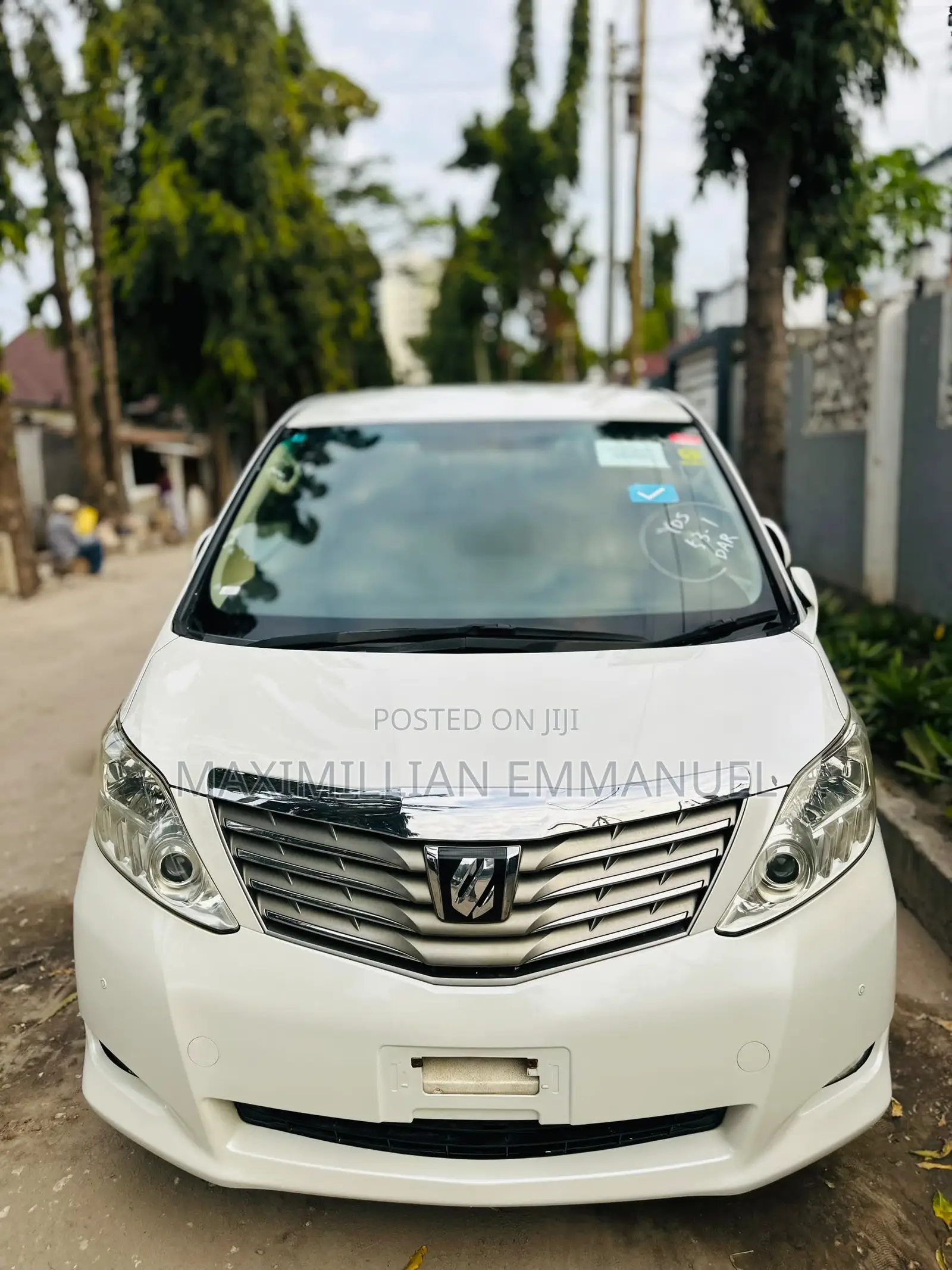 Toyota Alphard 2008 White