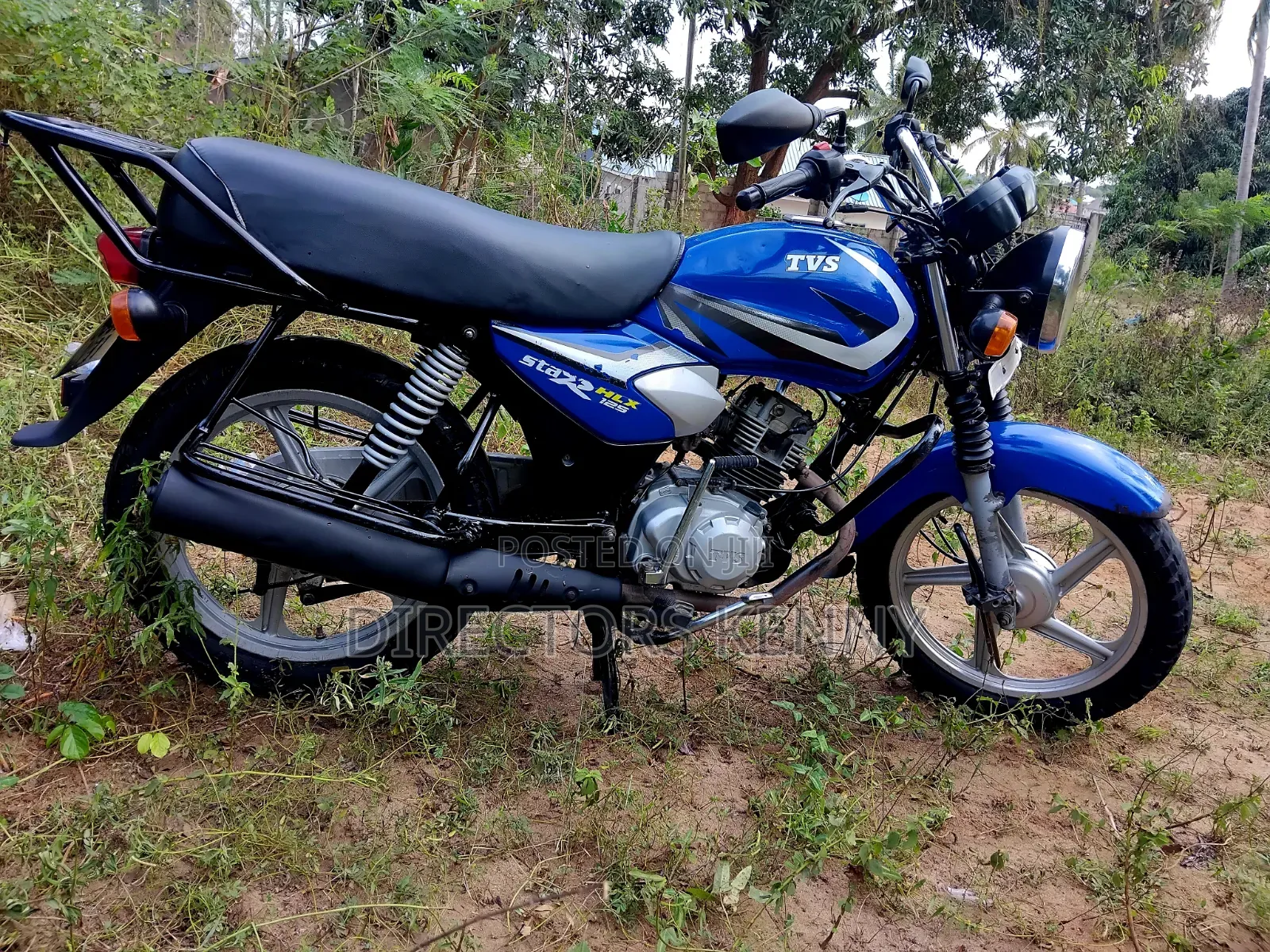 TVS HLX 125 2025 Blue