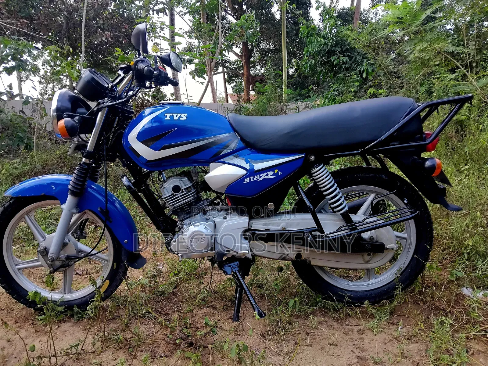TVS HLX 125 2025 Blue
