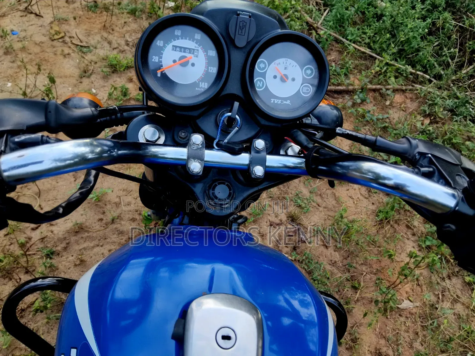 TVS HLX 125 2025 Blue
