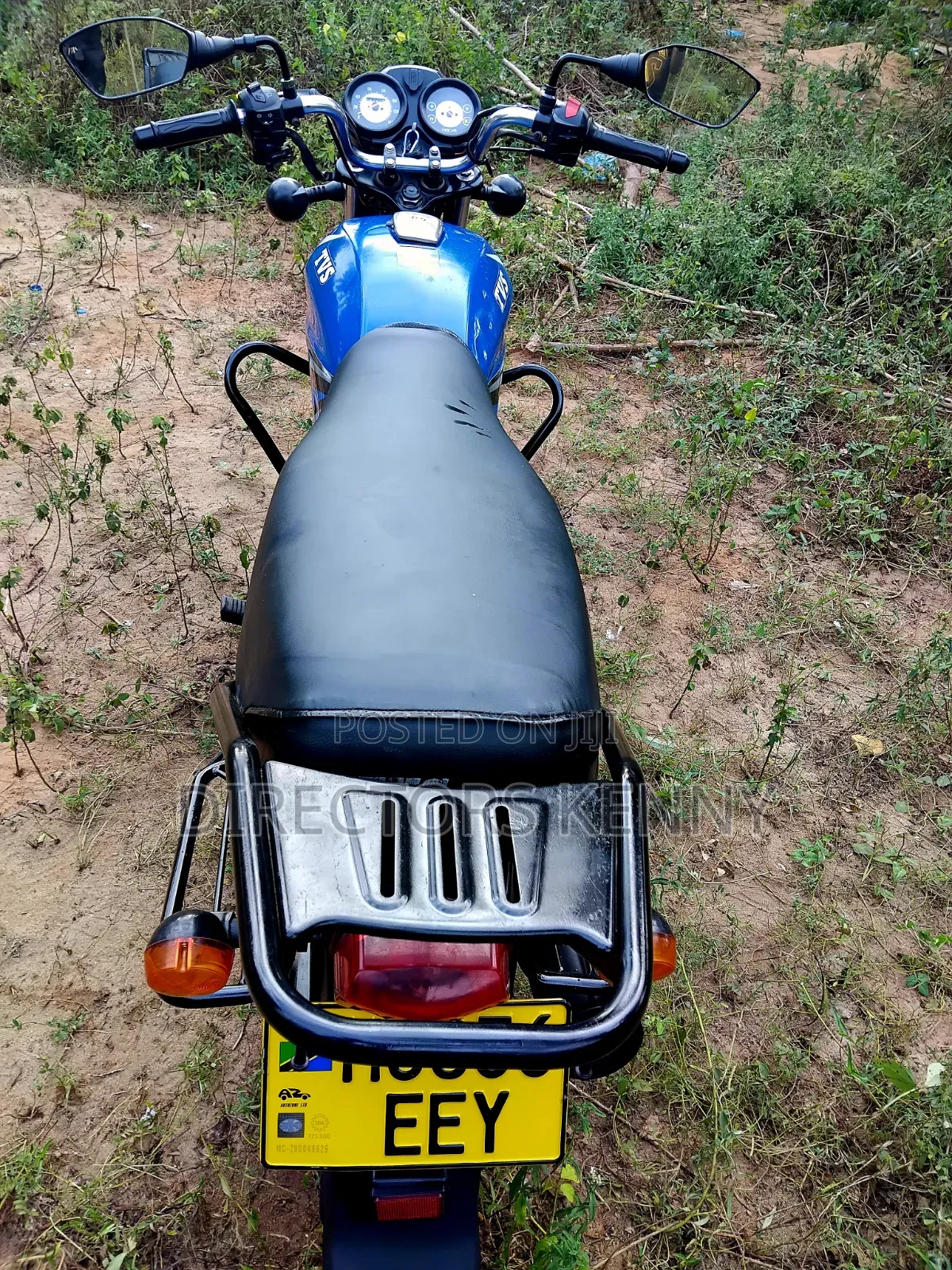 TVS HLX 125 2025 Blue